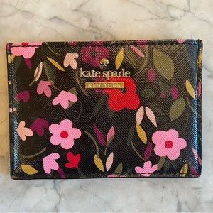 Kate Spade Slim Floral Card Case